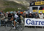 Andy Schleck pendant la dix-huiti�me �tape du Tour de France 2011